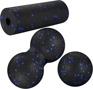 3 Stück Faszienball Blackroll Ball Massageball Zur Wirbelsäulen Nacken Und Neu - Bild 1 von 7
