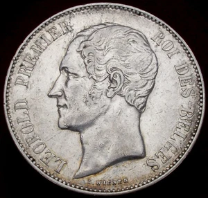 Bélgica 5 francos 1858 (H2804) - Imagen 1 de 2