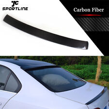 For Volkswagon VW Jetta 2012-2014 Rear Roof Spoiler Window Wing Carbon Fiber