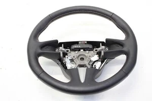 2016-2019 INFINITI Q50 LEFT DRIVER SIDE STEERING RING 3 SPOKE BLACK LEATHER OEM - Picture 1 of 11