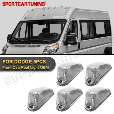For 14-2023 Ram ProMaster 1500 2500 3500 5PC OEM Cab Roof Marker Running Lights - Image 1 of 4