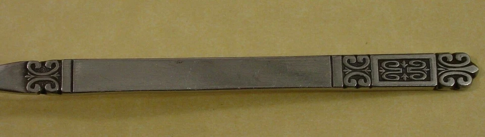 De colección, plata continental, patrón CSS11, acero inoxidable, brillante, descontinuado Foto 1 de 1