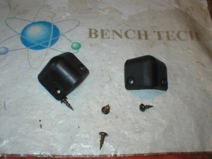 Peavey Model PVI4B 2 - Case Corner Impact Cover Brackets With Hardware - Picture 1 of 2
