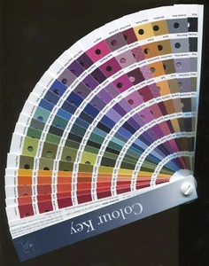 Stanley Gibbons Briefmarke Identifikator Philatelic Color Key Guide - Bild 1 von 1