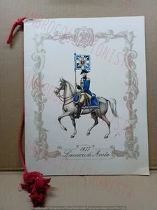 Calendario Storico Militare - Lancieri di Aosta - Anno 1977 - Bild 1 von 1
