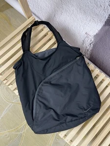 Borsa a tracolla Nike vintage y2k nera hype swoosh a mano - Foto 1 di 16