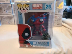 Funko Pop! Figura Vinilo Marvel 20 Deadpool Firmada Nueva Rob Liefeld Certificado de Autenticidad Auténtico - Imagen 1 de 8