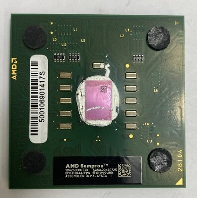 AMD Sempron 2600+ SDA2600DUT3D 1.83GHz Socket 462 / Socket A Processor / CPU - Image 1 of 4