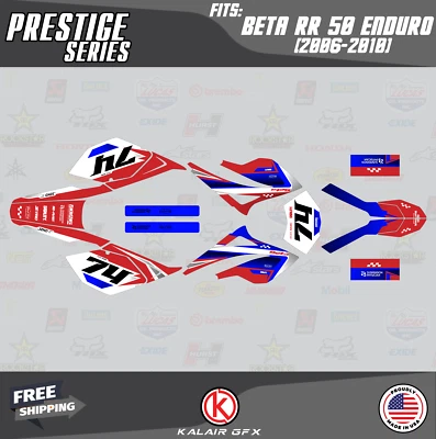 Kit Gráficos para Beta RR 50 (2006-2010) Prestige - ROJO Foto 1 de 4