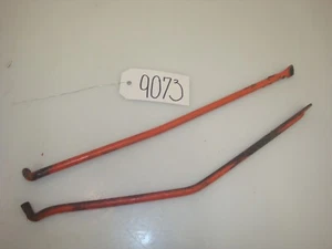 1969 Allis Chalmers 180 Diesel Tractor Hydraulic Lever Linkage Rods - Picture 1 of 4