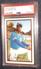 Ken Griffey Jr. 1989 Bowman RC PSA Excellent Freshly Graded