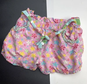 Matilda Jane 6 Pull On Shorts Let's Go Together Spin Spin Spin Pink Pinwheels - Picture 1 of 5