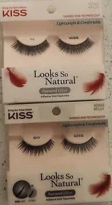 (2er-Pack) KISS LOOKS SO NATURAL WIMPERN SCHÜCHTERN 60483 - Bild 1 von 1