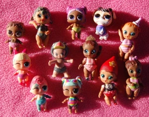 MGA Lol Sorpresa Little Lil Sisters MINI Muñecas Lote Mixto 1" Tamaño ENVÍO GRATUITO EE. UU. - Imagen 1 de 2