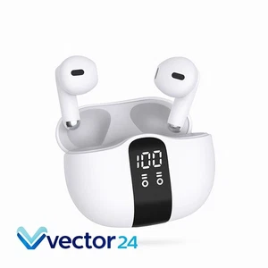 In Ear Kopfhörer Ohrhörer Bluetooth V5.4 Display Berührungssteuerung Stereo 360° - Bild 1 von 1