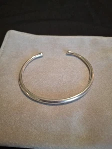 Georg Jensen Sterling Silver Bangle #150 - Marked 825 S - Picture 1 of 4