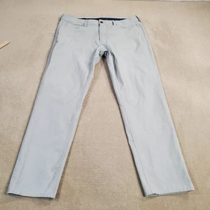 Vineyard Vines Performance Pants Mens 35x30 Gray Chinos Stretch Lightweight * - Picture 1 of 13