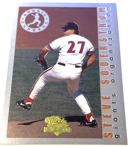 1994 Classic Best Gold Minor League Rookie Express Chrome Steve Soderstrom #14RC - Picture 1 of 2