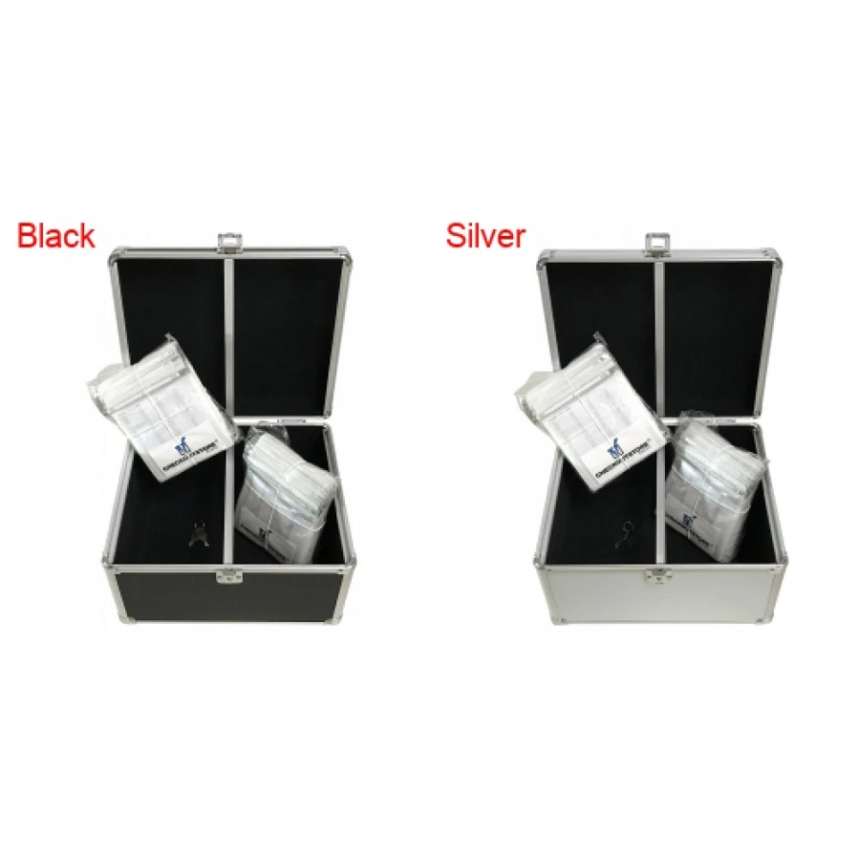 CheckOutStore Aluminum CD/DVD Hanging Sleeves Storage Box (Holds 300 Discs) - Image 1 of 1
