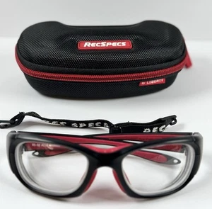 Glasses Liberty Re Specs RS-50 #230 Black/Red 55-20-130 Sport Protective Goggles - Picture 1 of 8