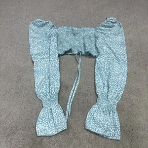 O.Vianca Bluse Grün Langarm Cropped Damen Größe S - Bild 1 von 11