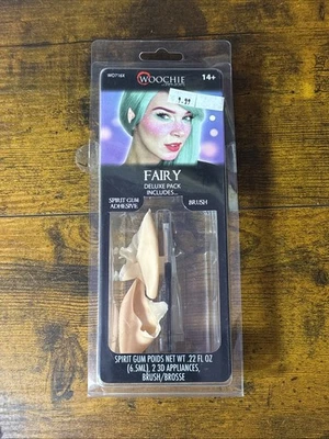 Woochie Fairy Deluxe Látex Prótesis Espíritu Goma Halloween Juegos con disfraces Orejas Nuevo Foto 1 de 3