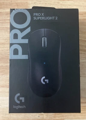 Logitech PRO X Superlight 2 Wireless Gaming Mouse Black (Factory Sealed) - Image 1 of 3