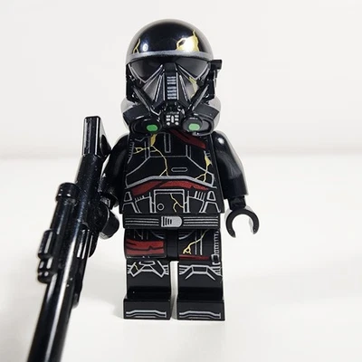 Lego Imperial Death Trooper Minifigure Tan Head Star Wars Ahsoka 75412 sw1416 - Image 1 of 4