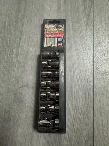 Craftsman 7pc Flex Socket Set 3/8 Drive USA 34445 3/8-3/4" SAE FREE SHIPPING - Picture 1 of 10