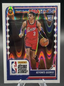 NBA HOOPS 2023-24 - Rising Stars Keyonte George #283/75 Wave Prizm - Imagen 1 de 3