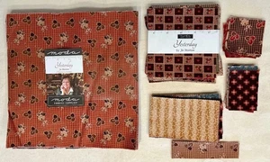 MODA  "Yesterday" Jo Morton Layer Cake & Partial Charm Pack Lot Civil War Repro - Picture 1 of 5