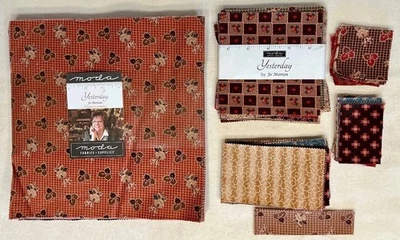 MODA  "Yesterday" Jo Morton Layer Cake & Partial Charm Pack Lot Civil War Repro - Image 1 of 4