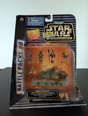 Galoob Micro Machines Star Wars Desert Palace Battle Pack #8 Jabba the Hutt 1996 - Image 1 of 2