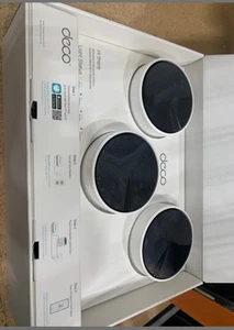 **NEW** TP-LINK Deco X60 AX3000 Whole Home Mesh Wi-Fi System - 3 Pack - Photo 1/3