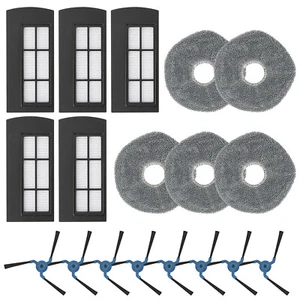 For Eufy X9 Pro Robot Vacuum Cleaner Replacement Parts Brush Fliter Mop Cloth - Picture 1 of 30