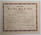 (Aop) India share certificate Ladnun Electric Supply Co. Ltd. 1940s unused