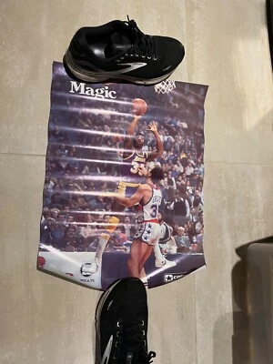 magic johnson/kevin grevy, vintage converse  poster - Image 1 of 2
