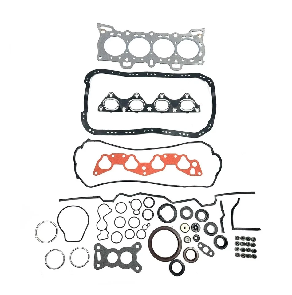 Juego de juntas para Honda Civic CRX Del Sol 1988-1995 1,5 L 1,6 L D15B2 D15B7 D16A6 Foto 1 de 1