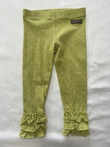 MATILDA JANE ENCHANTED GARDEN ON POINT DOT-PRINT LEGGINGS BOTTOMS SIZE 2 - Picture 1 of 3