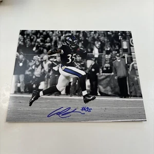 Gus Edwards Baltimore Ravens Autographed 8x10 Photo - Picture 1 of 3