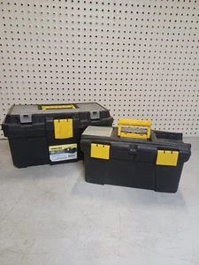 WorkForce Tool Box - LOT OF 2 LIGHTWEIGHT CARRYING CASE $$ - Picture 1 of 11