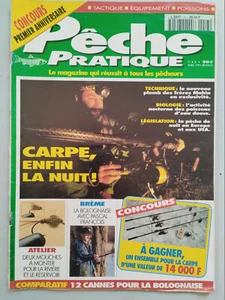 Pêche Pratique magazine n°13 du 4/1994; Carpe, enfin la nuit !/ Cannes Bolognais - Photo 1/3