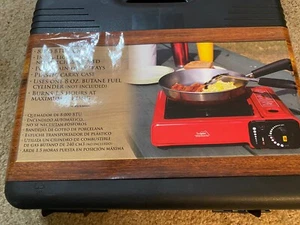 One Burner Butane Stove/Carry Case - Picture 1 of 10