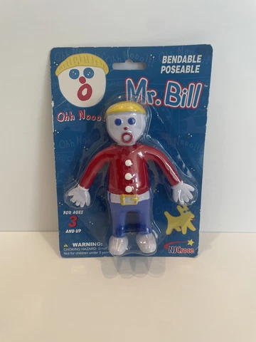 Mr. Bill Saturday Night Live SNL 5.5" Bendable Poseable Action Figure New Sealed Cover