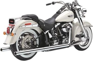 Cobra Bad Hombre Dual Exhaust System For Harley Davidson FXSTSI 1450 EFI 2004-06 - Picture 1 of 5