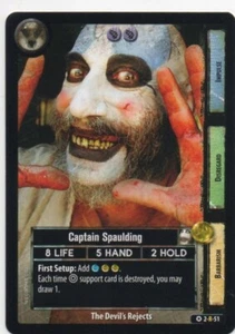 Fight Klub CCG - Two - Captain Spaulding #51 Rare - Picture 1 of 1