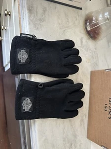 Harley Davidson Windstopper Knit Gloves Women Size M - Picture 1 of 4