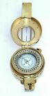 Vintage Nautical Military Engineering Brass Compass Prismatic Brass compass Gift