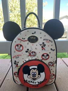Her Universe Disney 100 Mickey Mouse Club Vintage Mini Rucksack Neu mit Etikett - Bild 1 von 14