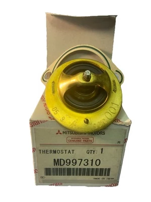 Genuine Mitsubishi Thermostat MD997310 Fits 3000GT Stealth Montero Diamante 3.0L - Image 1 of 3